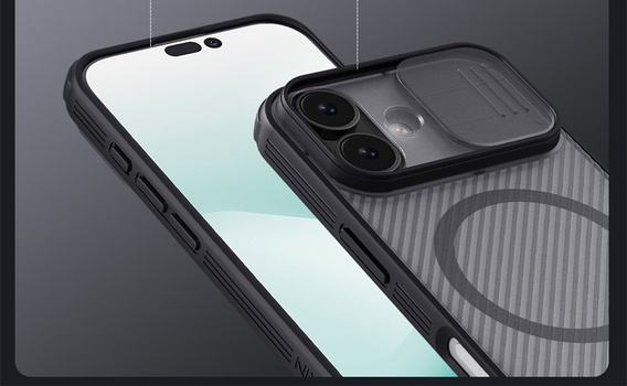 Etui Nillkin CamShield Pro Magnetic z funkcją MagSafe do iPhone 17