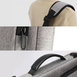 Tech-Protect Defender Bag, Etui Torba do laptopów 15-16 cali, Szara