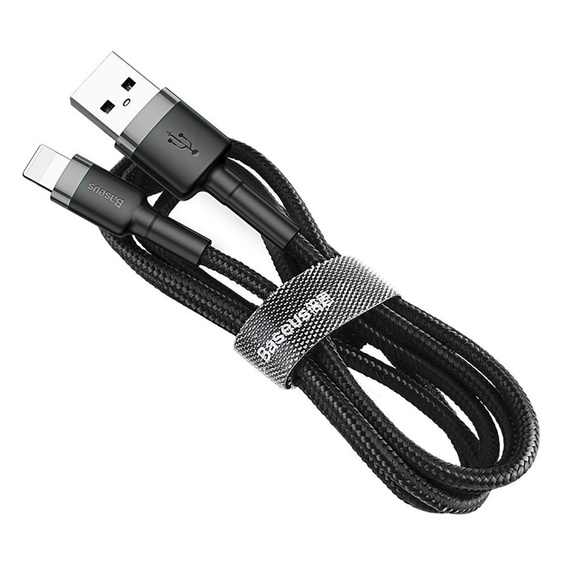 Baseus Cafule kabel USB-A do Lightning 3 m 1,5A - szaro-czarny