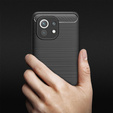 Etui do Xiaomi Mi 11, Karbon, czarne