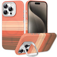 Etui do iPhone 15 Pro, Frame Kickstand, do MagSafe, Sunset Orange