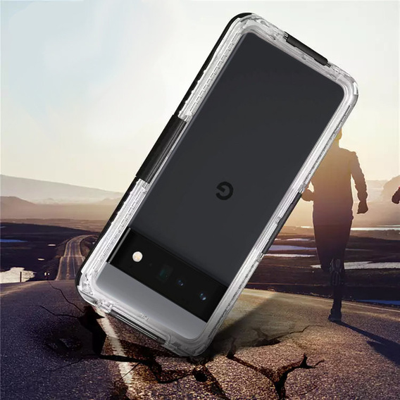 Etui Wodoodporne IP68 do Google Pixel 6, Czarne