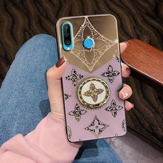 Etui Fashion do Huawei P30 Lite, fioletowe