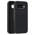 Etui do Google Pixel 9a ABEEL Carbon Mag Ring – czarne