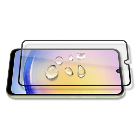 Szkło Hartowane Mocolo Full Glue do Samsung Galaxy A25 5G, czarna ramka