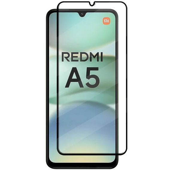 Szkło Hartowane 3D do Xiaomi Redmi A5, czarna ramka