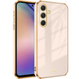 Etui do Samsung Galaxy A54 5G, Glamour CamShield, różowe