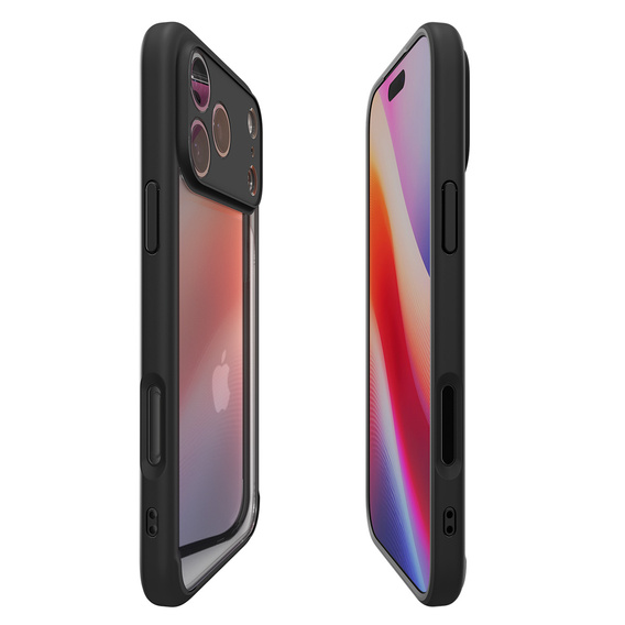 Etui Spigen Ultra Hybrid do iPhone 17 Pro, Matte Black