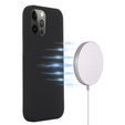 Etui do iPhone 13 Pro, Silicone MagSafe, czarne