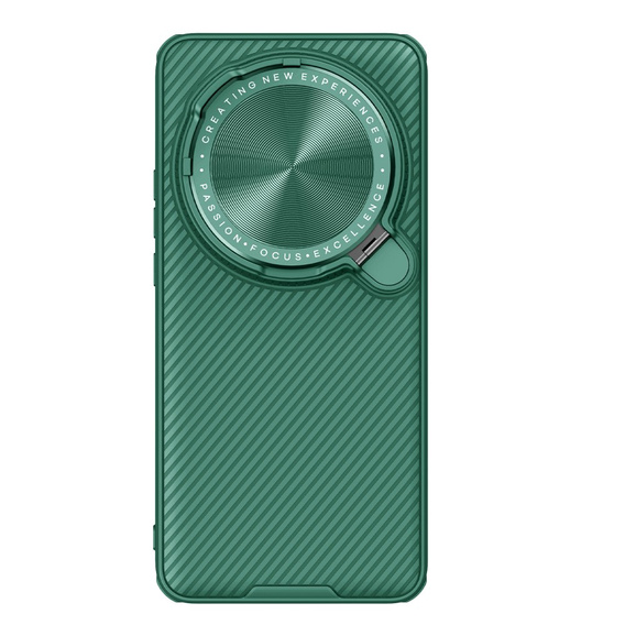 Etui do Xiaomi 15 Ultra, pancerne Nillkin, CamShield Prop, do Magsafe, zielone