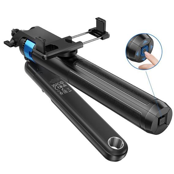 Selfie stick Hoco K22 Handy ze statywem i pilotem Bluetooth