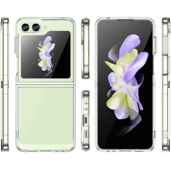 Etui do Samsung Galaxy Z Flip 5 5G, Fusion Hybrid, przezroczyste