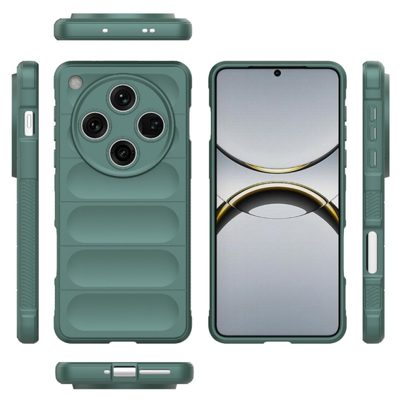 Etui do Oppo Find X8 Pro, Gaming Shockproof, zielone