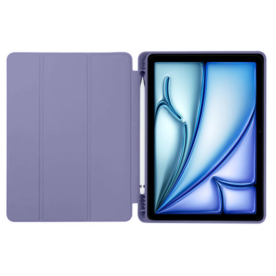 Etui do iPad Air 11" 2025/2024 (7/6 gen.), Smartcase z miejscem na rysik, fioletowe