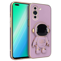 Etui do Huawei Nova 10 4G, Astronaut, fioletowe