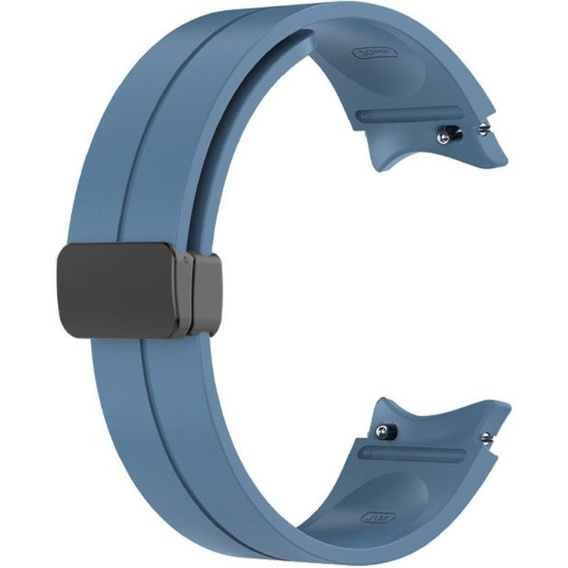 Pasek Silikonowy do Samsung Galaxy Watch 4/5/6 40/42/43/44/45/46/47mm, Niebieski