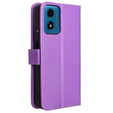 Etui z klapką do Motorola Moto G24 / G24 Power / G04, Wallet Smart Magnet, fioletowe