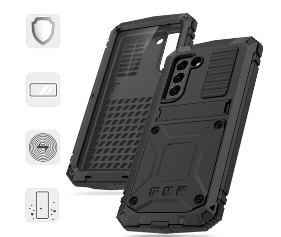 Etui Defender Kickstand do Samsung Galaxy S21 FE, Black