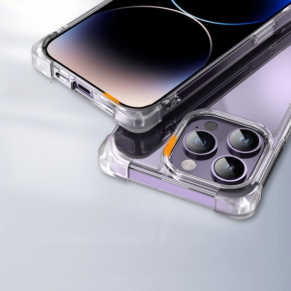 Etui do iPhone 13 Pro Max, ERBORD CornerShield, przezroczyste