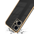Etui do Xiaomi Poco F5, Glamour CamShield, czarne