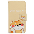 Etui z klapką do Xiaomi Redmi 13C / Poco C65, Wallet, Akita Dog kremowe