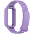 Pasek Silikonowy do Xiaomi Smart Band 9 Active / Xiaomi Redmi Band 3, Fioletowy