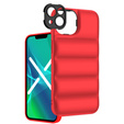 Etui Puffer Case do iPhone 12, Red