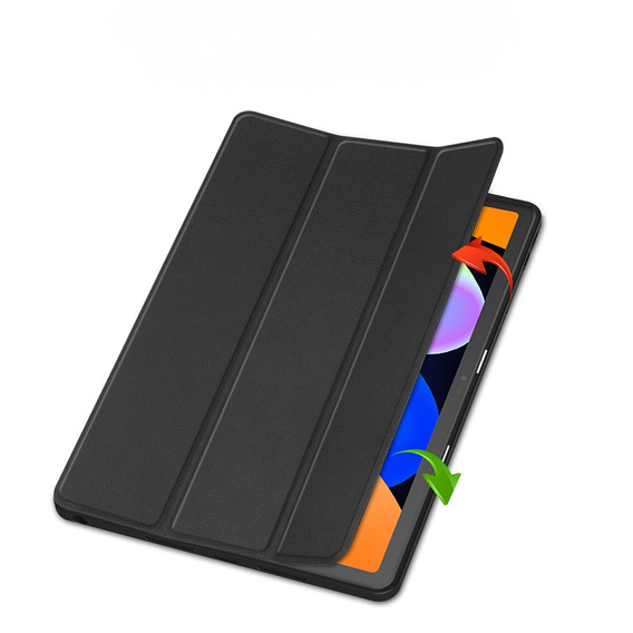 Etui do Lenovo Idea Tab 11" 2025 TB336FU TB336ZU, podstawka, Smartcase z miejscem na rysik, czarne