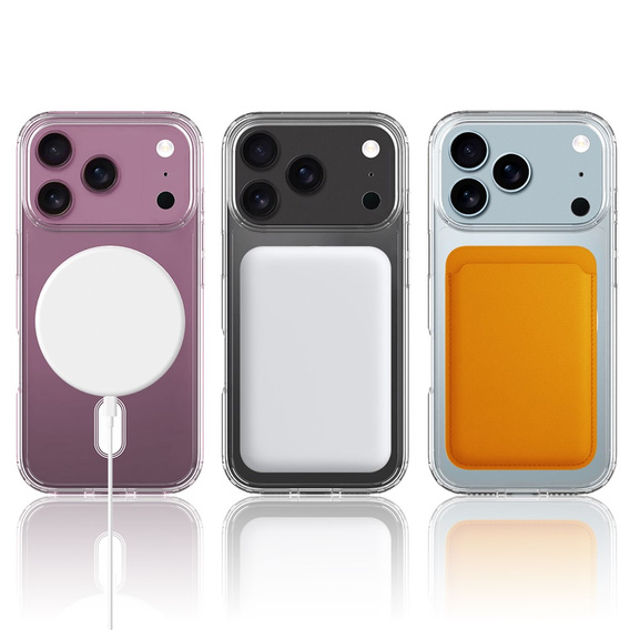 Etui magnetyczne TPU + Akryl do iPhone 17 Pro Max