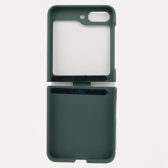 Etui GKK Ring Holder do Samsung Galaxy Z Flip5 5G, zielone
