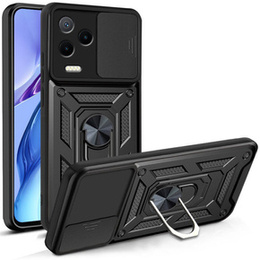 Etui pancerne do Infinix Note 12 2023, CamShield Slide, czarne