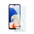 Zestaw Etui do Samsung Galaxy A14 5G, Fusion Hybrid Case, Przezroczyste + Szkło 9H
