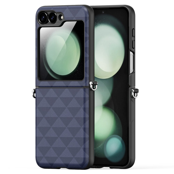 Etui Dux Ducis do Samsung Galaxy Z Flip7 FE / Z Flip6, Fitt, niebieskie