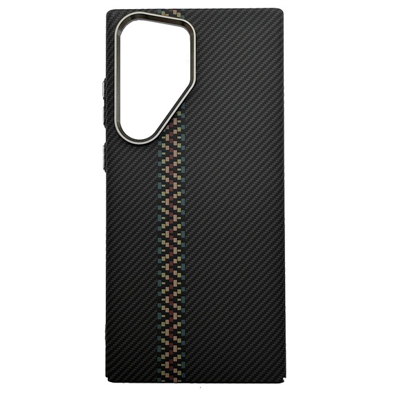 Etui do Samsung Galaxy S23 Ultra, Carbon Fiber MagSafe, czarne