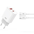 Ładowarka sieciowa USB-C 20W z kablem USB-C – USB-C do smartfonów, tabletów i innych urządzeń z portem USB-C