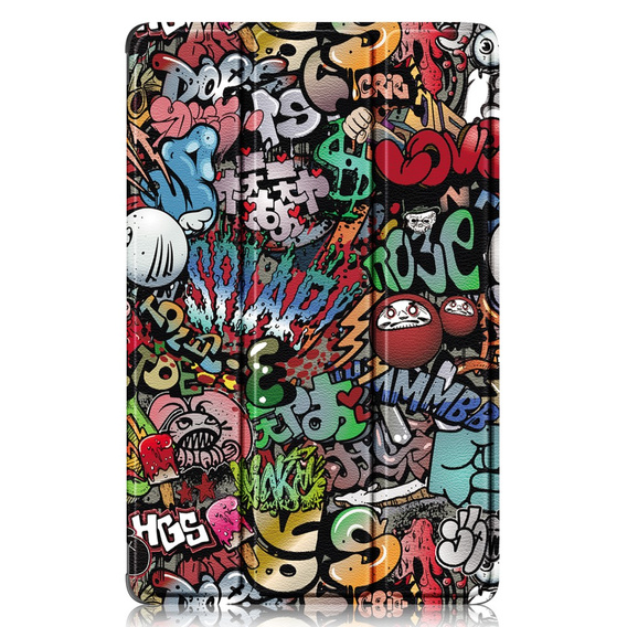 Etui do Huawei MatePad SE 10.4 2022, Smartcase, graffiti