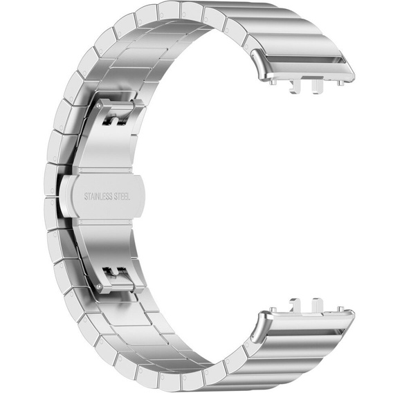 Bransoleta Stalowa do Samsung Galaxy Fit 3, Srebrna