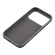 Etui silikonowe do iPhone 17 Pro, do MagSafe, antywstrząsowe, szare