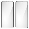 2x Szkło Hybrydowe Ceramic ERBORD do iPhone 12 Mini