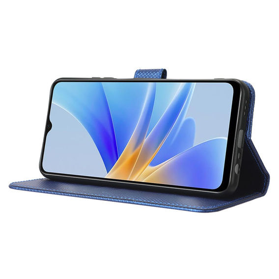 Etui z klapką do Oppo A17, Smart Magnet, niebieskie