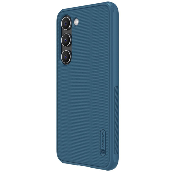 Etui NILLKIN do Samsung Galaxy S23 Plus, Obudowa Super Frosted Shield Case, niebieskie