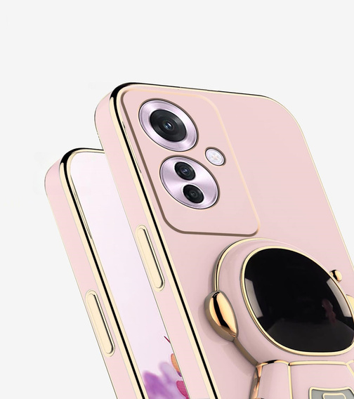 Etui do Oppo Reno 11F 5G, Astronaut, różowe