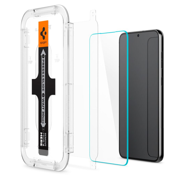 SPIGEN Szkło Hartowane do Samsung Galaxy S23+ Plus, Glas.TR EZ Fit (2 sztuki)
