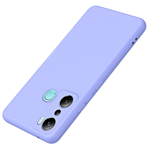 Etui do Infinix Hot 20i, Silicone Lite, fioletowe