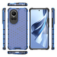 Etui Honeycomb do Oppo Reno 10 5G, pancerne, niebieskie