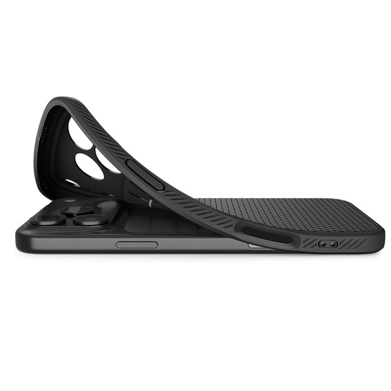 Etui Spigen Liquid Air do iPhone 17 Pro, Matte Black