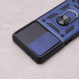 Etui pancerne do Oppo A98 5G, CamShield Slide, niebieskie