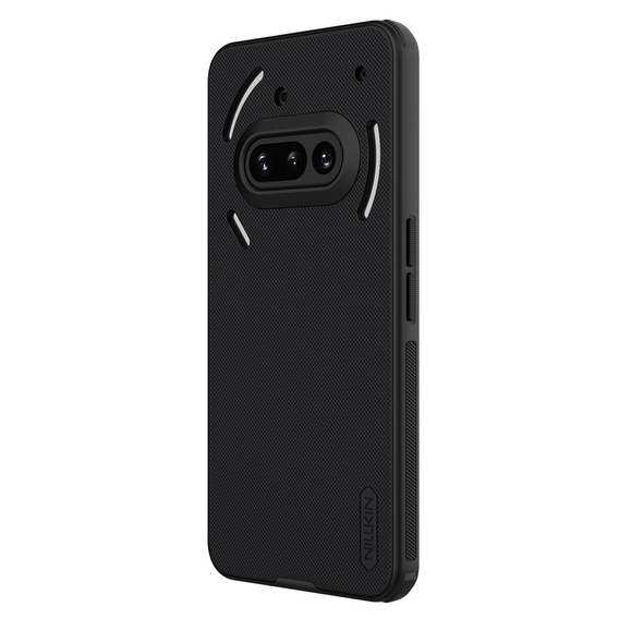 Etui NILLKIN do Nothing Phone 3a, Frosted Shield, do MagSafe, czarne