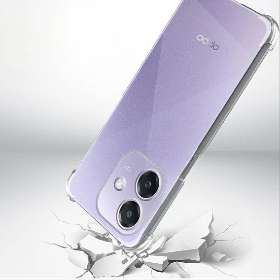 Etui do Oppo A40 / Oppo A40m, Dropproof, przezroczyste