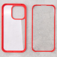 Etui do iPhone 14 Pro, ERBORD Guardian, czerwone